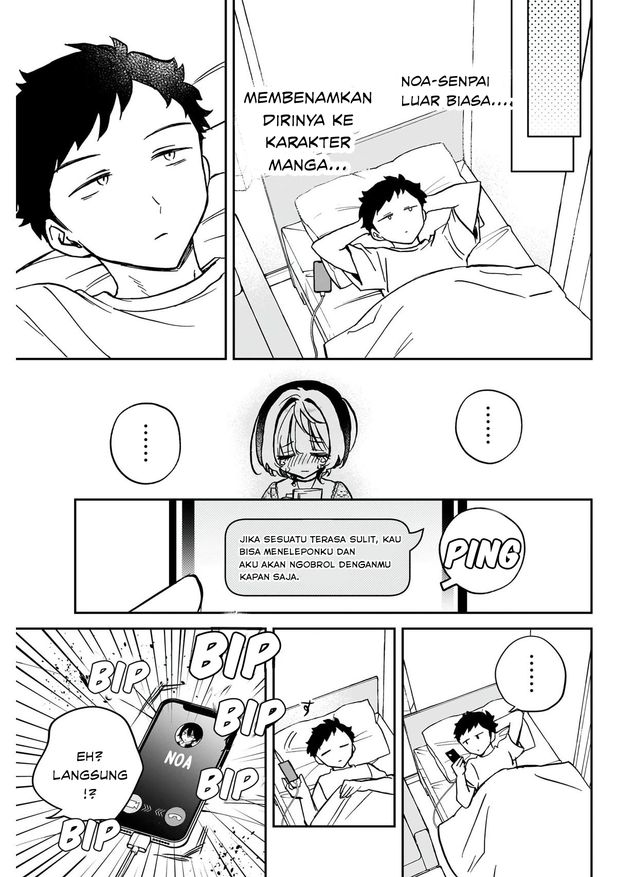 Noa-senpai wa Tomodachi Chapter 42 Bahasa Indonesia