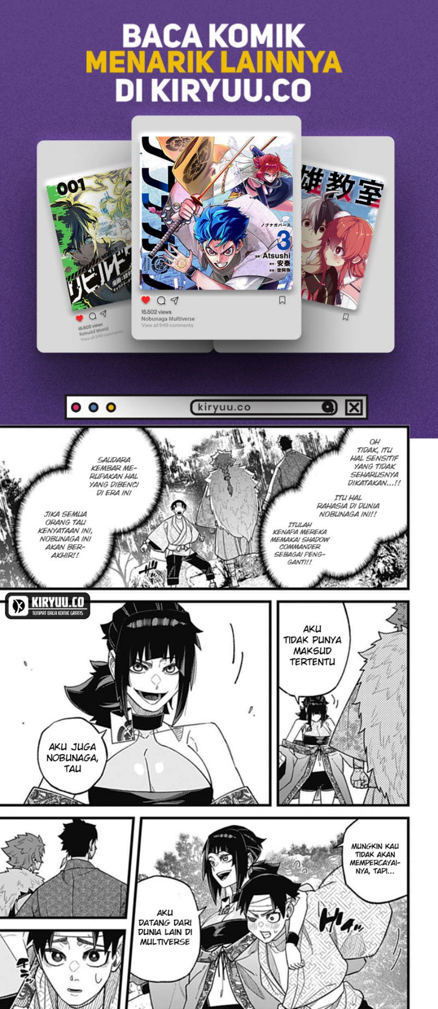 Nobunaga Multiverse chapter 5