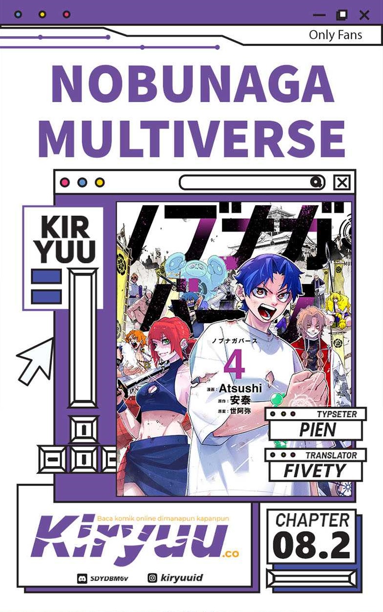 Nobunaga Multiverse Chapter 08.2 Bahasa Indonesia