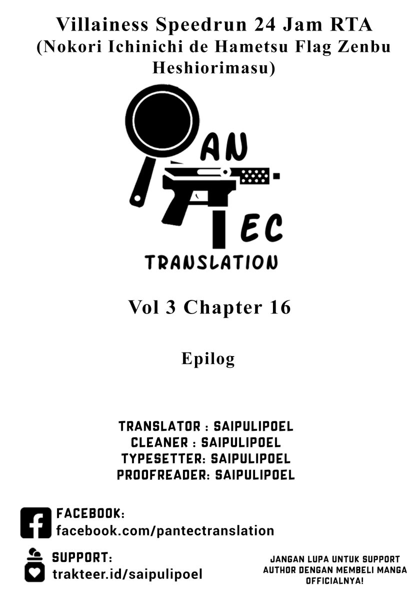 Nokori Ichinichi de Hametsu Flag Zenbu Heshiorimasu: Zamaa RTA Kiroku 24Hr chapter 16