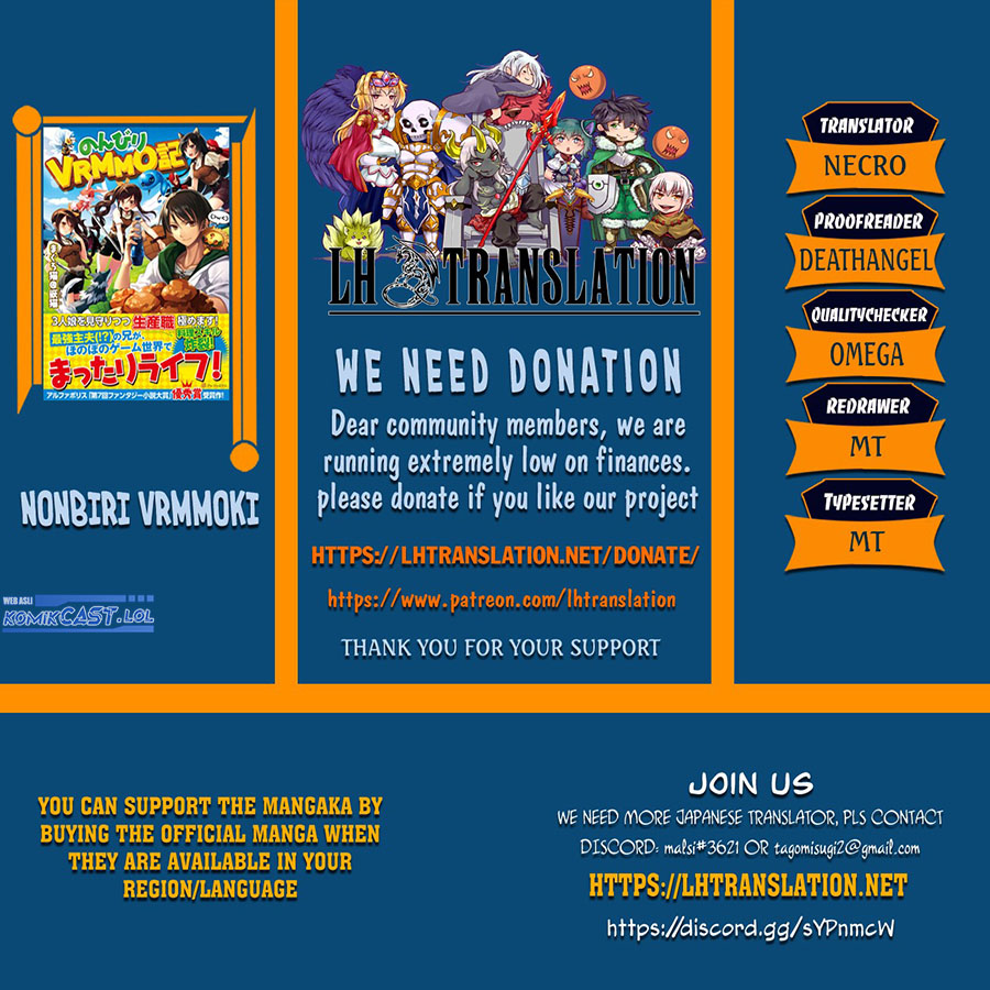 Nonbiri VRMMO-ki Chapter 47 Bahasa Indonesia