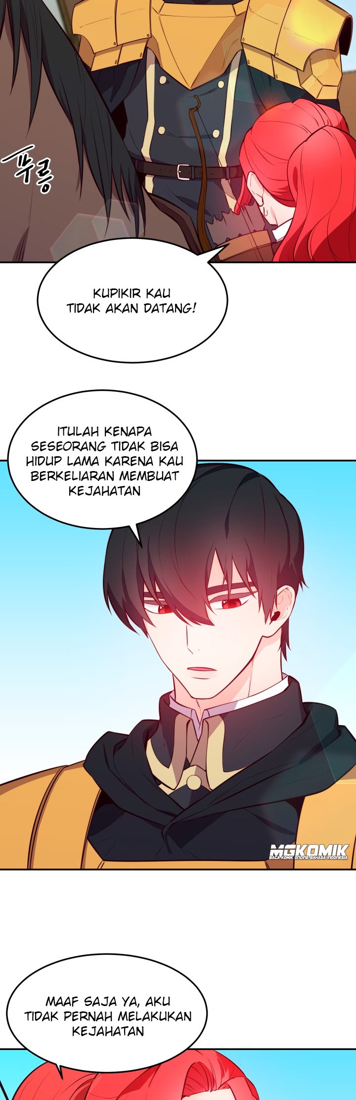 Not Just Anybody Can be An Evil Lady Chapter 08 Bahasa Indonesia
