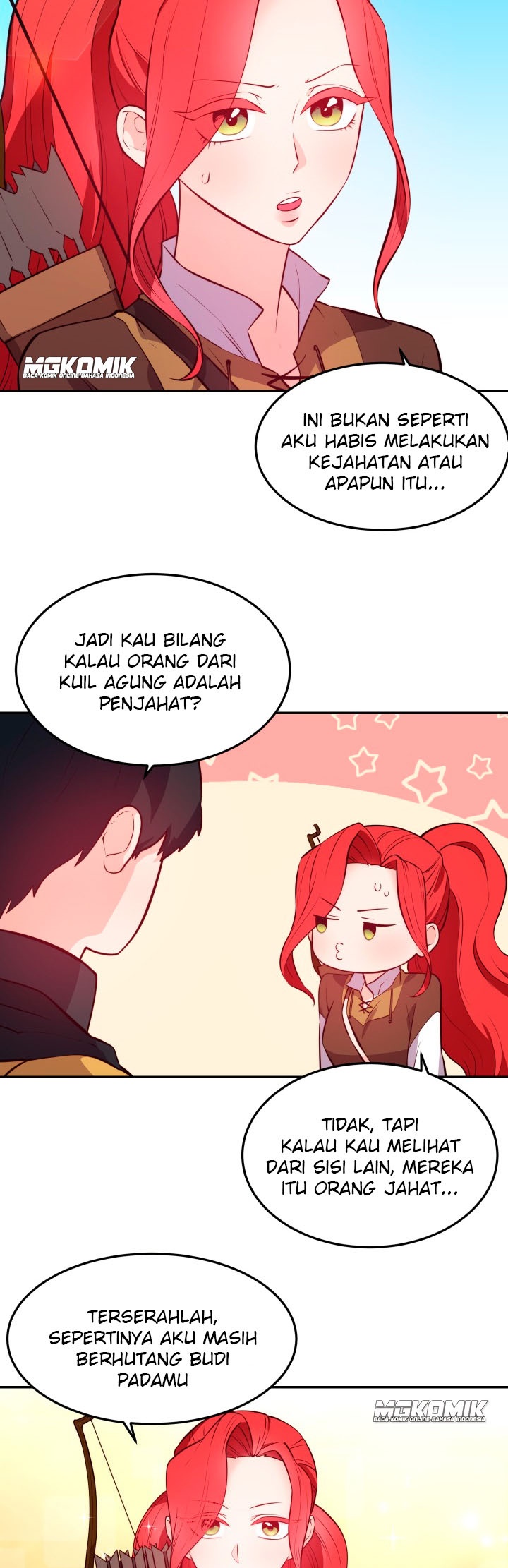 Not Just Anybody Can be An Evil Lady Chapter 08 Bahasa Indonesia