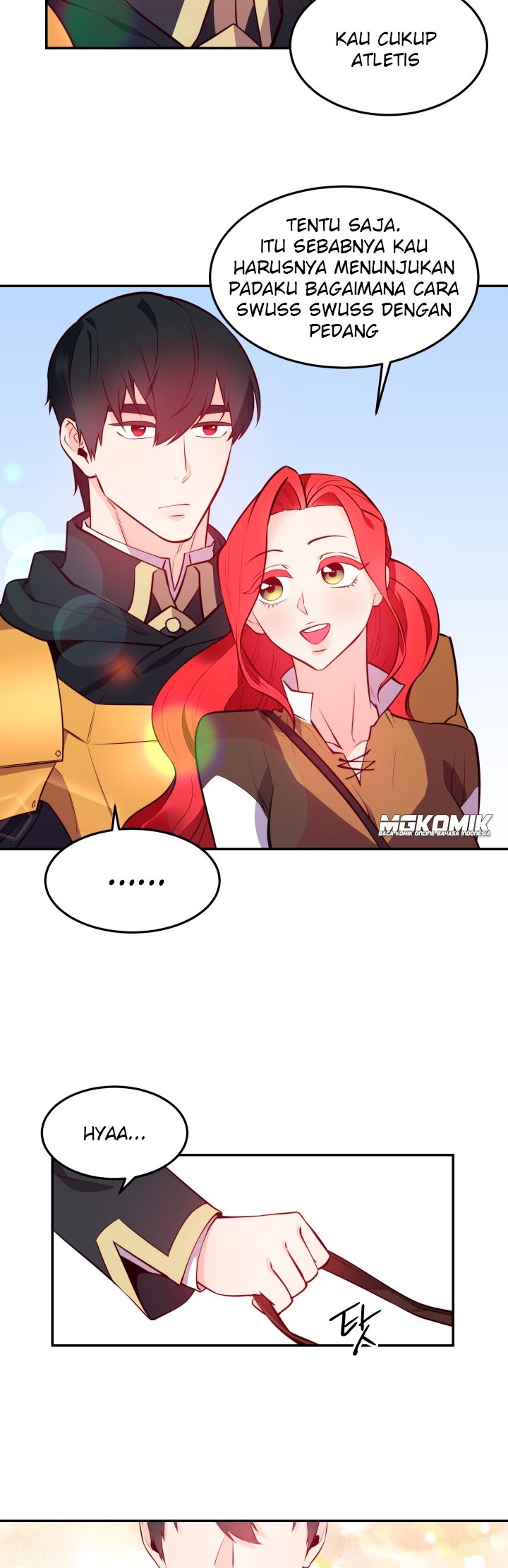 Not Just Anybody Can be An Evil Lady Chapter 08 Bahasa Indonesia