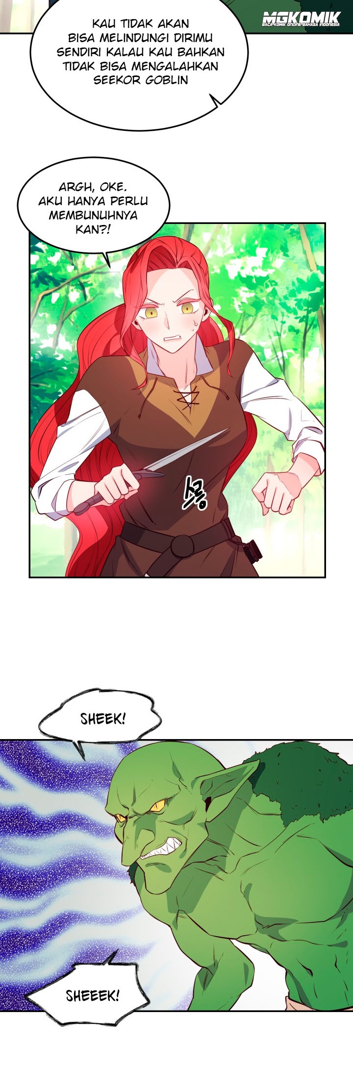 Not Just Anybody Can be An Evil Lady Chapter 08 Bahasa Indonesia