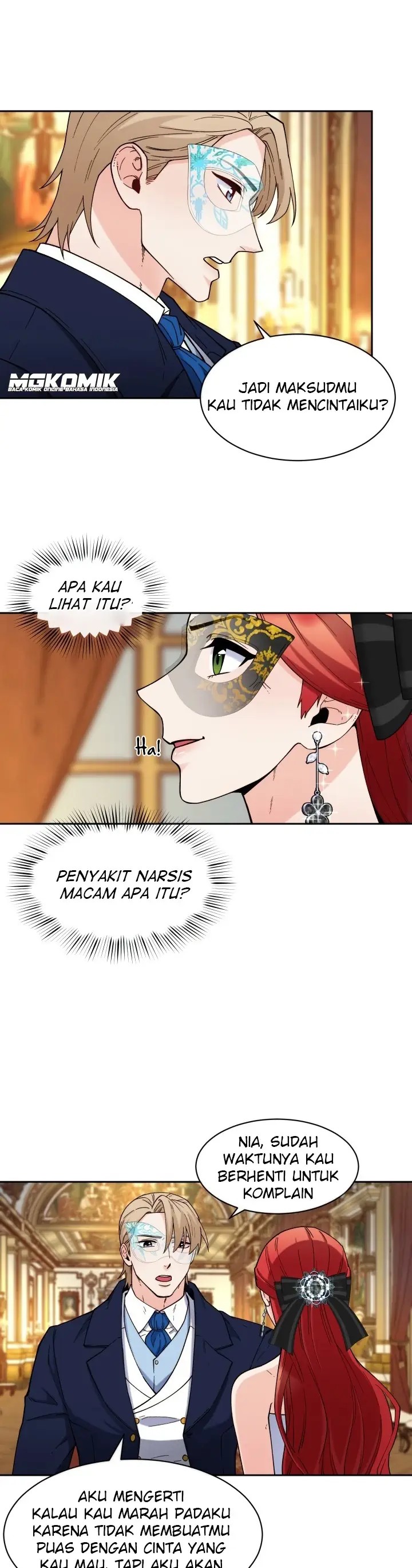 Not Just Anybody Can be An Evil Lady Chapter 43 Bahasa Indonesia