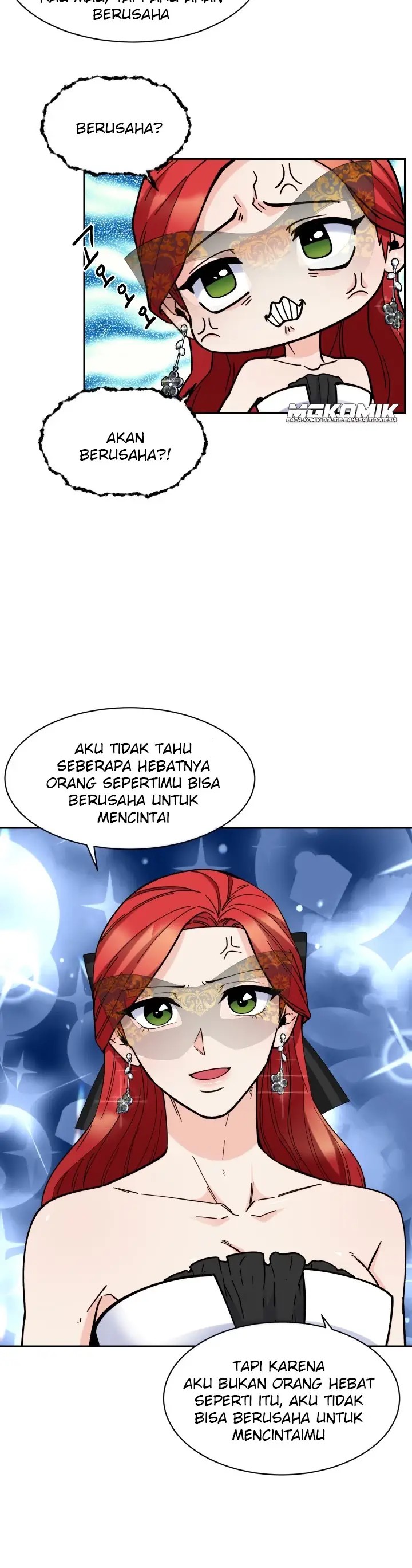 Not Just Anybody Can be An Evil Lady Chapter 43 Bahasa Indonesia