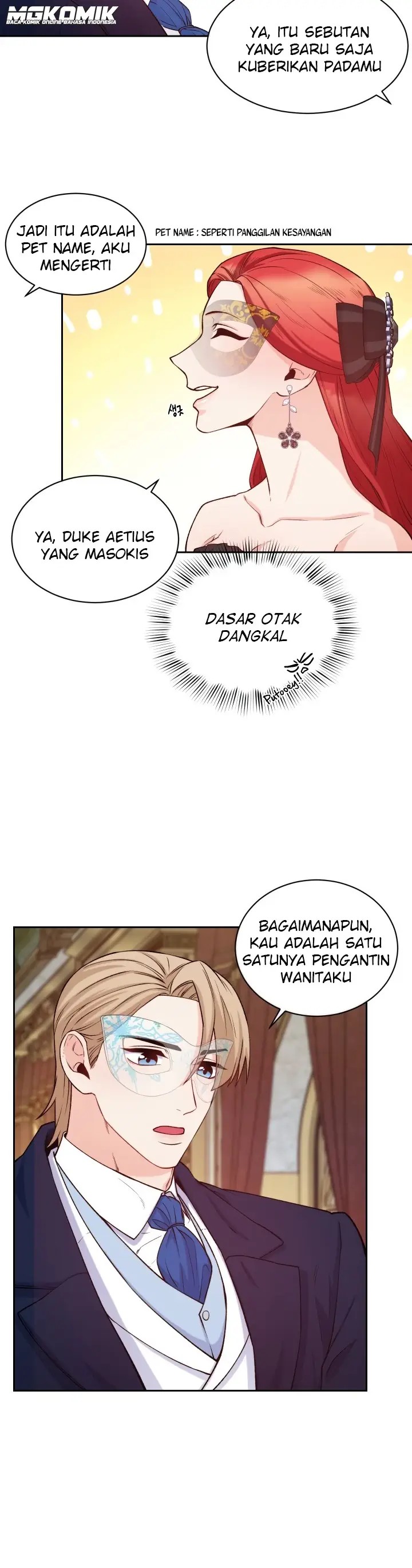 Not Just Anybody Can be An Evil Lady Chapter 43 Bahasa Indonesia