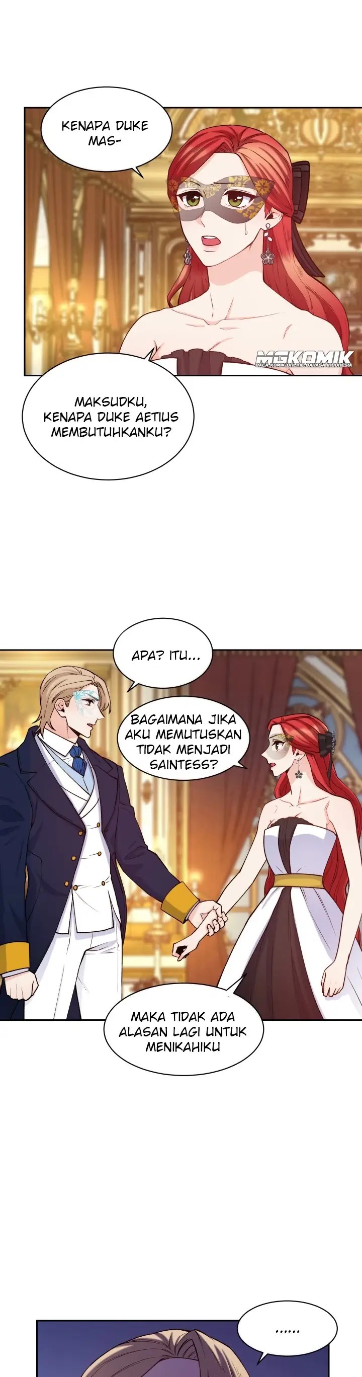 Not Just Anybody Can be An Evil Lady Chapter 43 Bahasa Indonesia