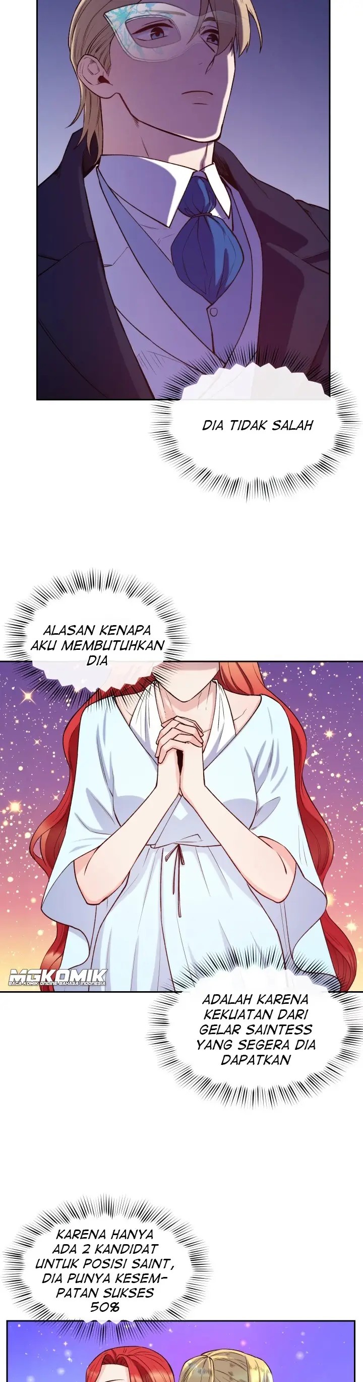 Not Just Anybody Can be An Evil Lady Chapter 43 Bahasa Indonesia