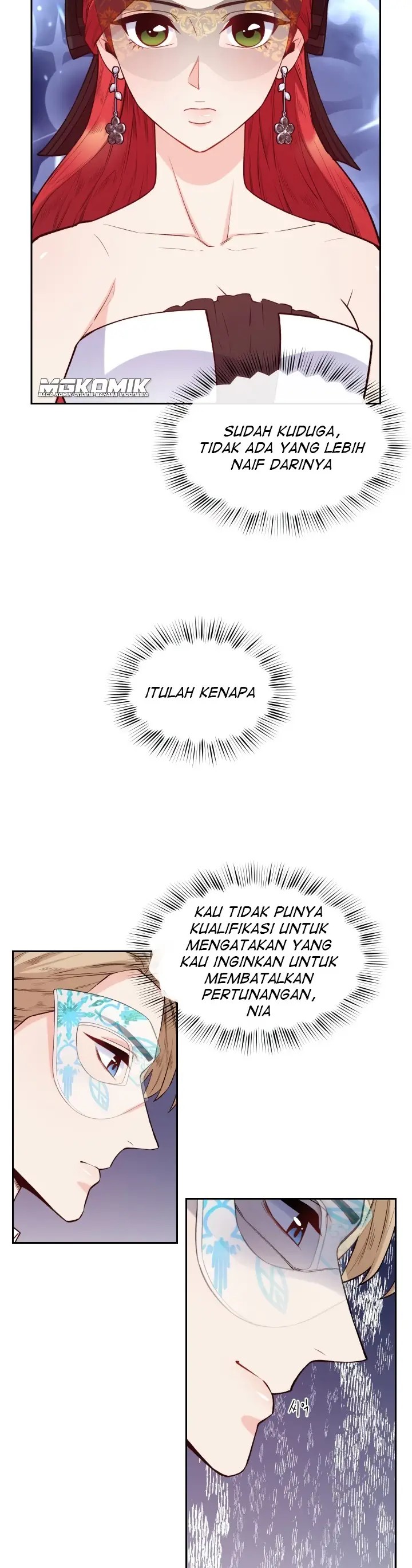 Not Just Anybody Can be An Evil Lady Chapter 43 Bahasa Indonesia