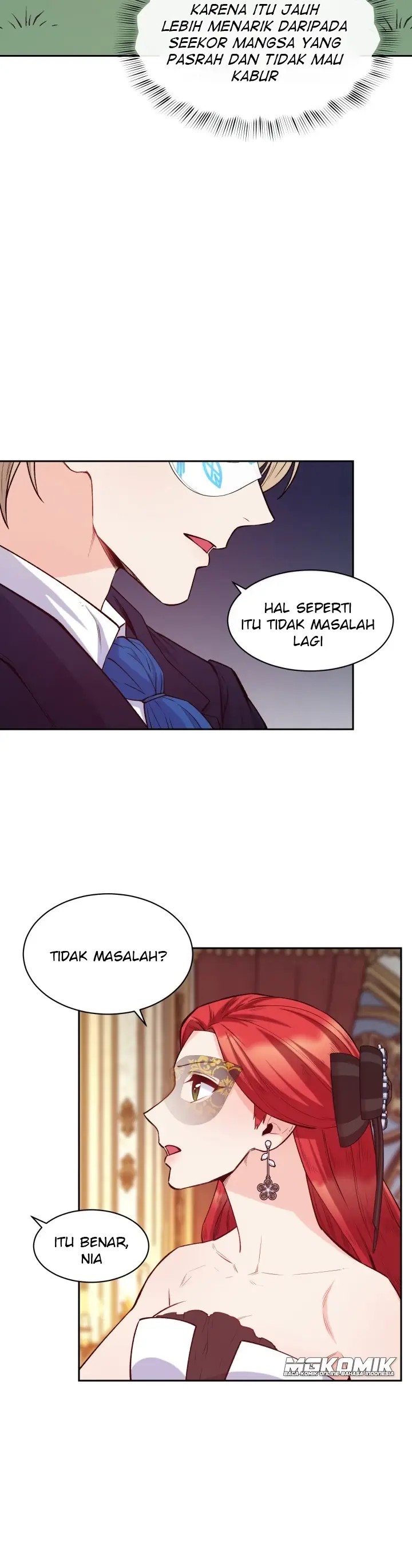 Not Just Anybody Can be An Evil Lady Chapter 43 Bahasa Indonesia