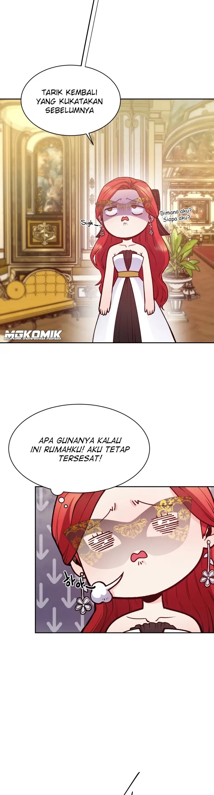 Not Just Anybody Can be An Evil Lady Chapter 43 Bahasa Indonesia