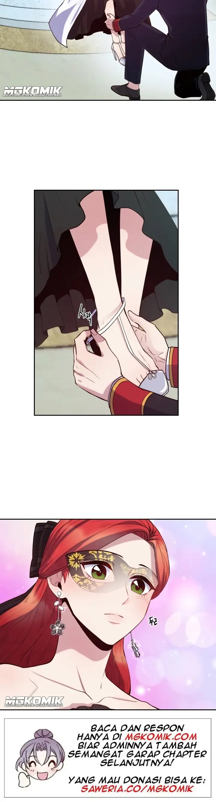 Not Just Anybody Can be An Evil Lady Chapter 43 Bahasa Indonesia