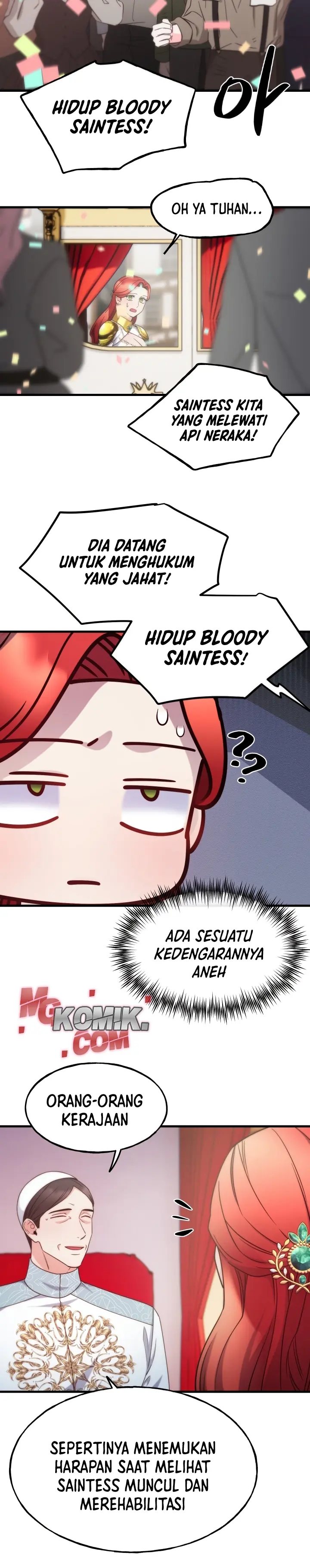 Not Just Anybody Can be An Evil Lady Chapter 89 Bahasa Indonesia