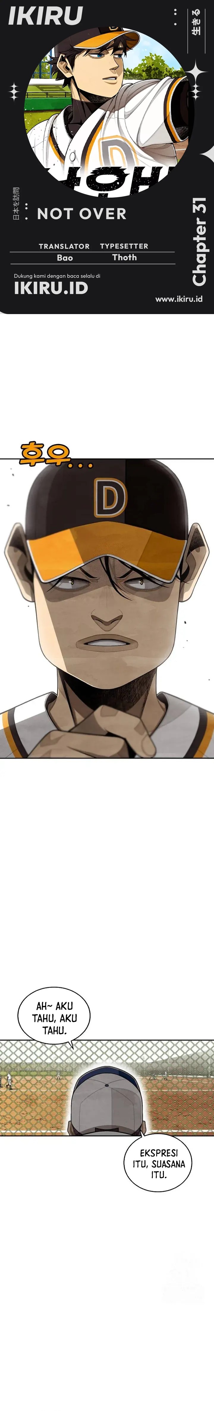 Not Over Chapter 31 Bahasa Indonesia