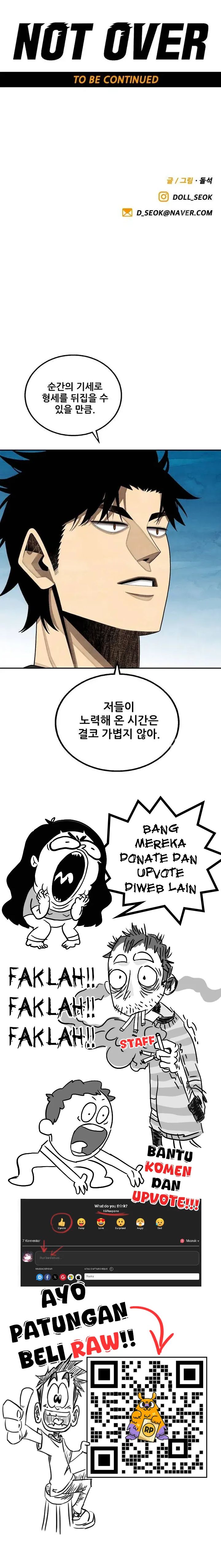 Not Over Chapter 32 Bahasa Indonesia