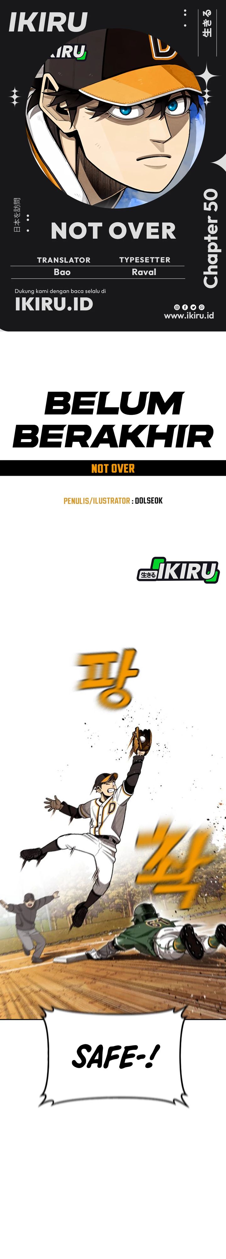 Not Over Chapter 50 Bahasa Indonesia