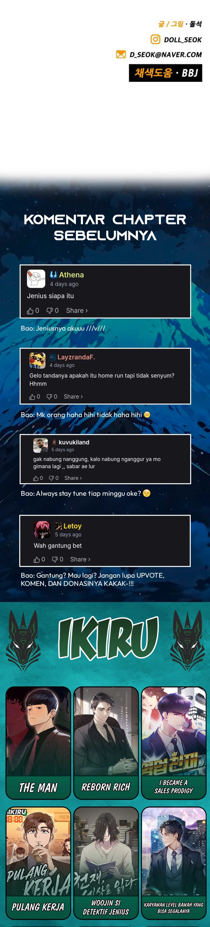 Not Over Chapter 59 Bahasa Indonesia