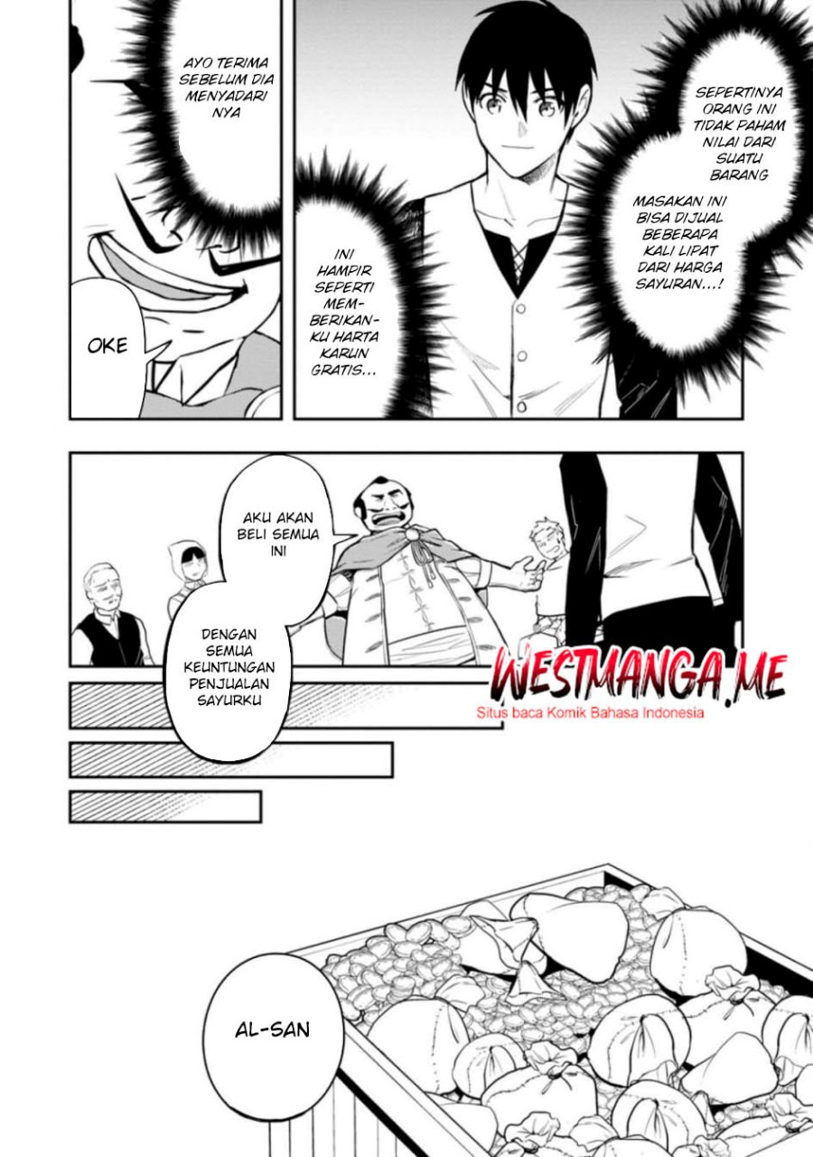 Noumin Kanren no Skill bakka Agetetara Naze ka Tsuyoku Natta Chapter 35 Bahasa Indonesia