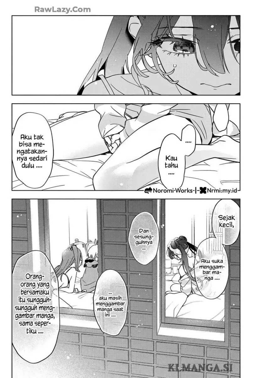 Now That We Draw (Kakunaru Ue wa) chapter 45