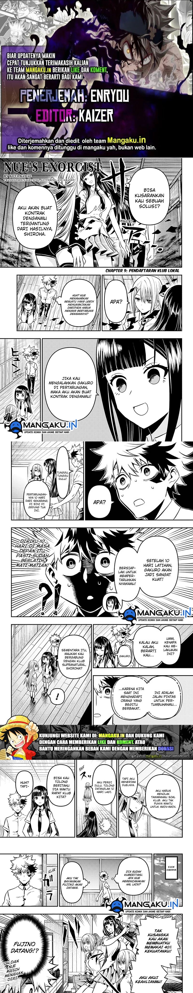 Nue’s Exorcist Chapter 09 Bahasa Indonesia