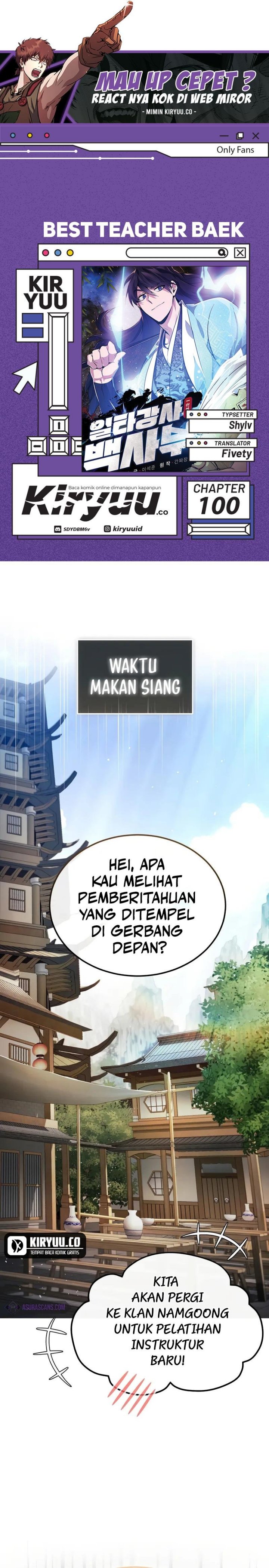 Dilarang COPAS - situs resmi www.mangacanblog.com - Komik number one star instructor master baek 100 - chapter 100 101 Indonesia number one star instructor master baek 100 - chapter 100 Terbaru 0|Baca Manga Komik Indonesia|Mangacan