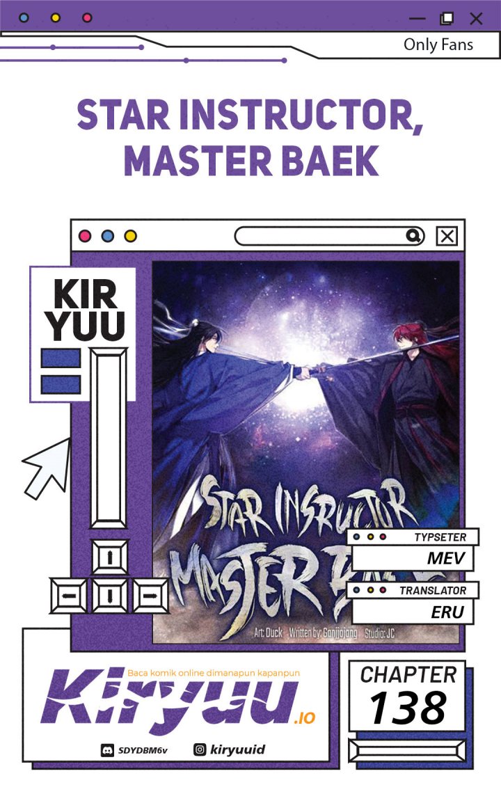 Number One Star Instructor Master Baek chapter 138