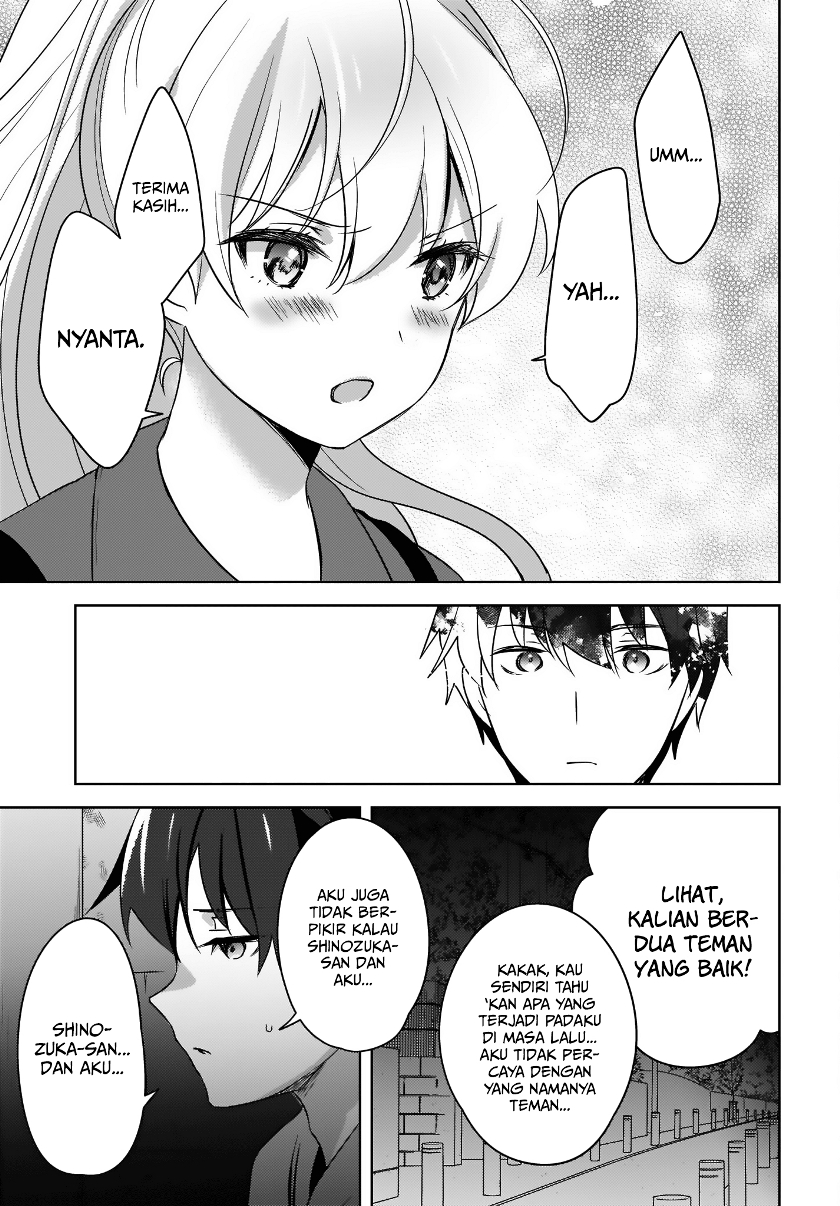 Nyanta to Pomeko “Imasara Shinjite Iru to Iwarete mo Mou Teokureda” chapter 5