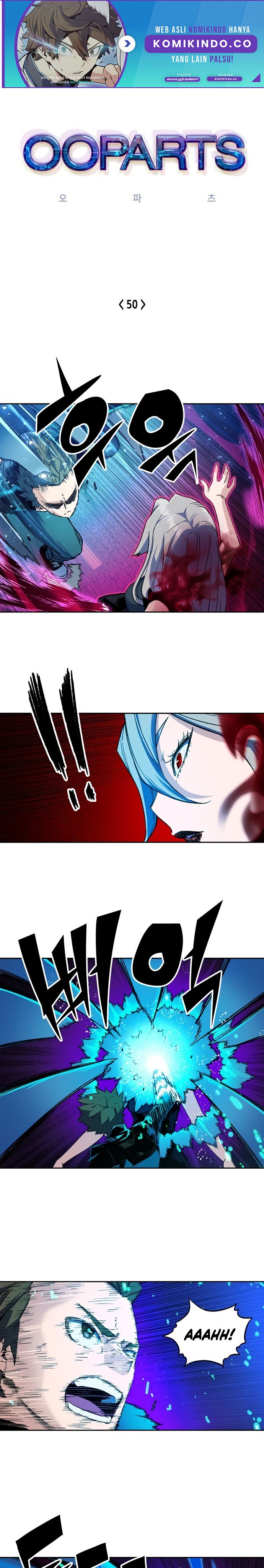 OOPARTS Chapter 50 Bahasa Indonesia