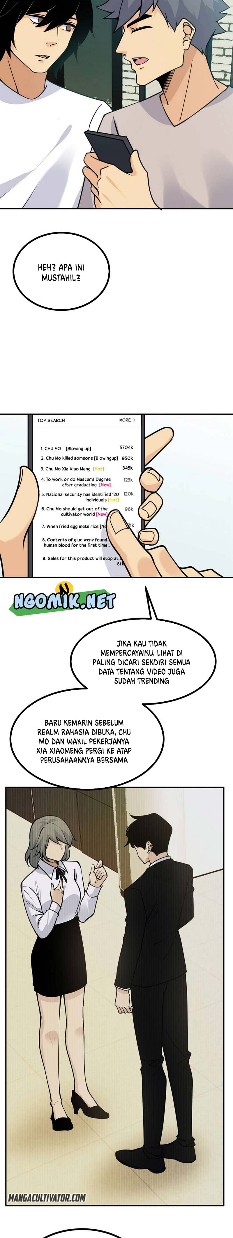 OP After 30 Days Of Sign-In Chapter 35 Bahasa Indonesia