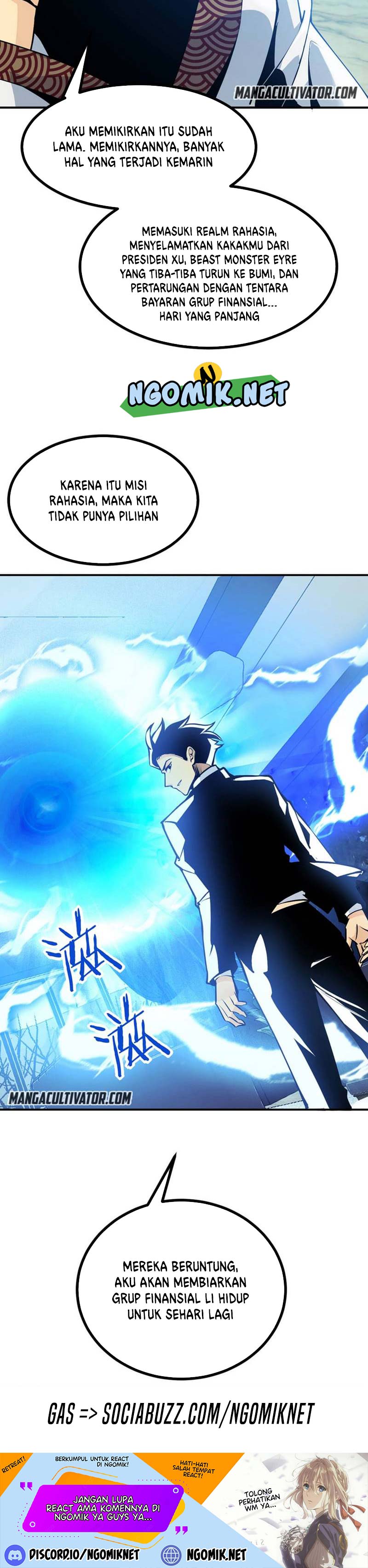 OP After 30 Days Of Sign-In Chapter 35 Bahasa Indonesia