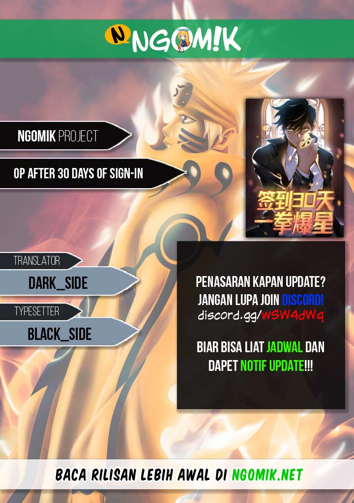 OP After 30 Days Of Sign-In chapter 59