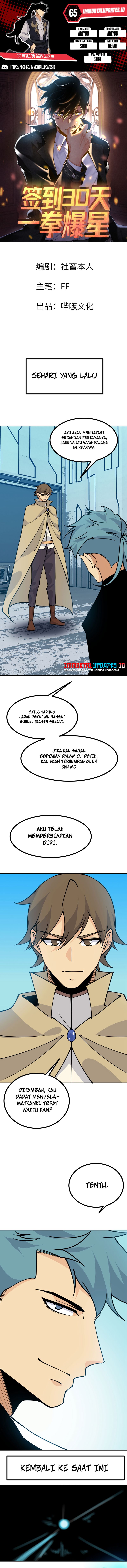 OP After 30 Days Of Sign-In Chapter 65 Bahasa Indonesia