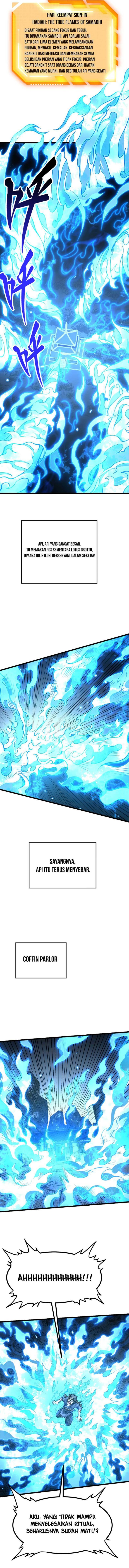 OP After 30 Days Of Sign-In Chapter 102 Bahasa Indonesia