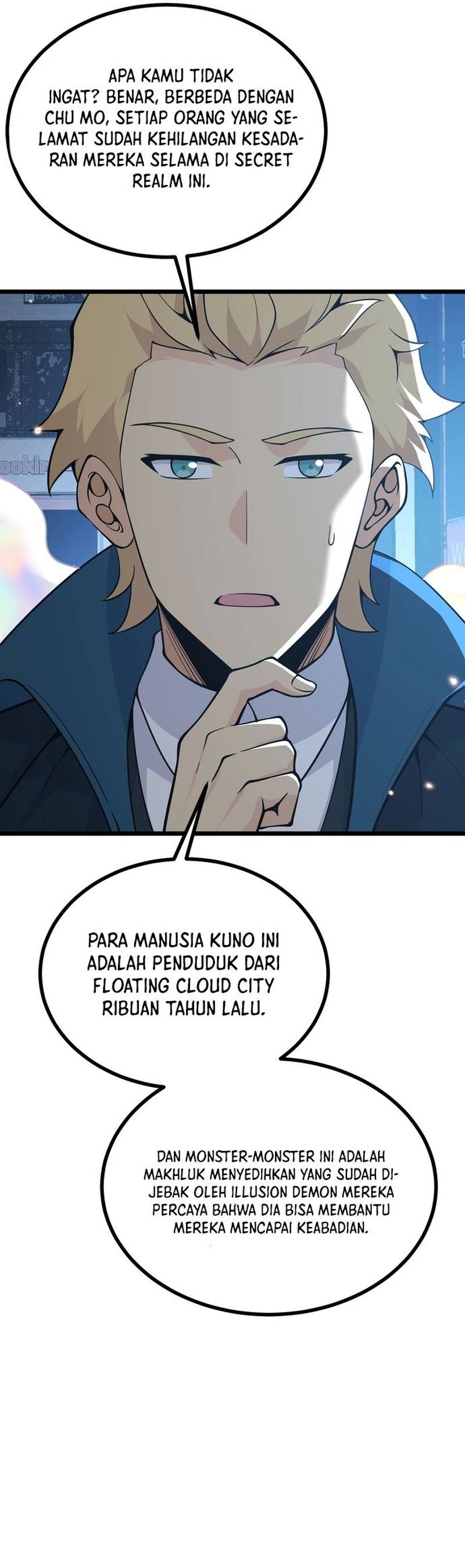 OP After 30 Days Of Sign-In Chapter 112 Bahasa Indonesia