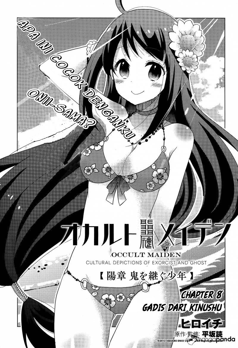 Occult Maiden: Hi Shou – Oni wo Tsugu Shounen Chapter 08 Bahasa Indonesia