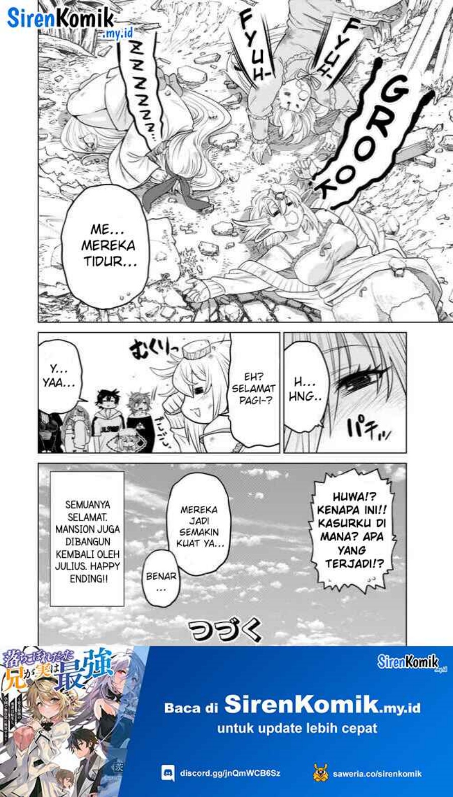 Ochikobore Datta Ani Ga Jitsuha Saikyou: Shijou Saikyou No Yuusha Wa Tensei-shi, Gakuen De Mujikaku Ni Musou Suru chapter 36