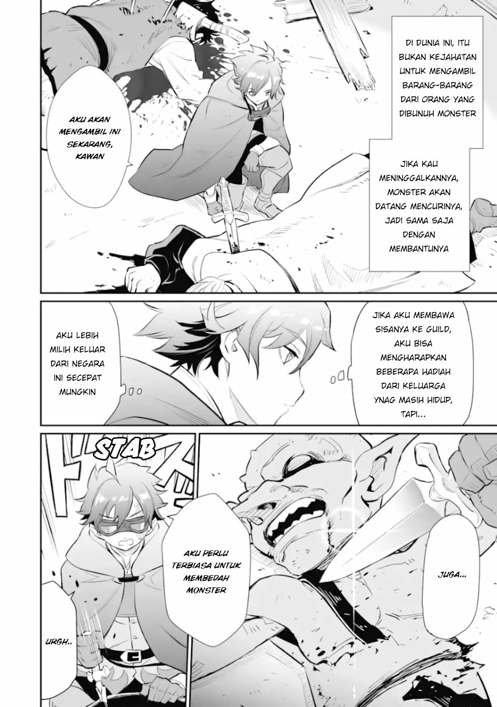 Ochikobore Kuni o Deru ~ Jitsuwa sekai de 4 Hitome Chapter 02 Bahasa Indonesia