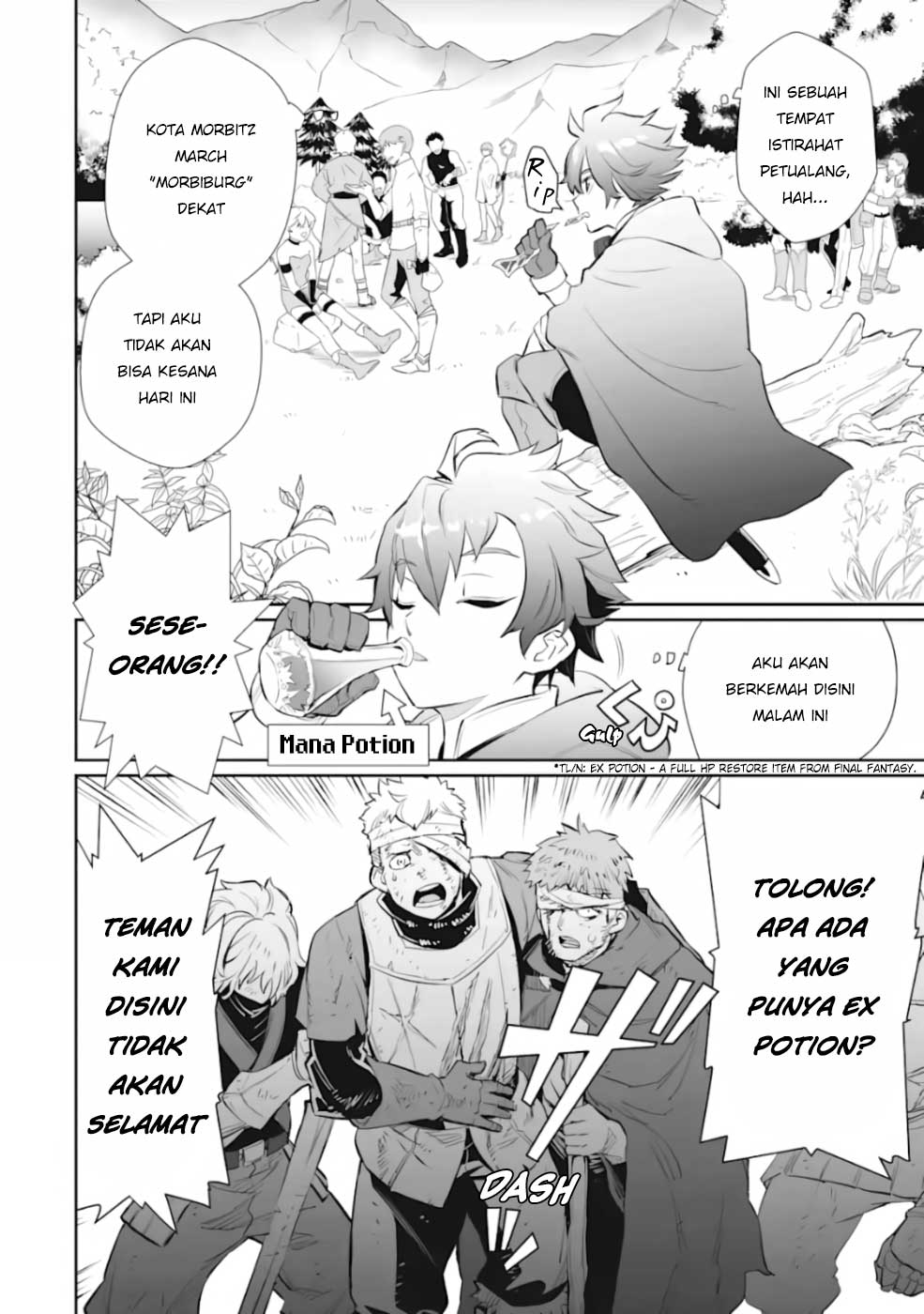Ochikobore Kuni o Deru ~ Jitsuwa sekai de 4 Hitome Chapter 02 Bahasa Indonesia
