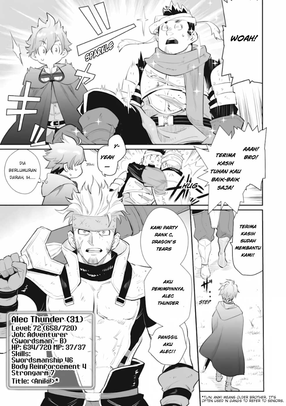 Ochikobore Kuni o Deru ~ Jitsuwa sekai de 4 Hitome Chapter 02 Bahasa Indonesia