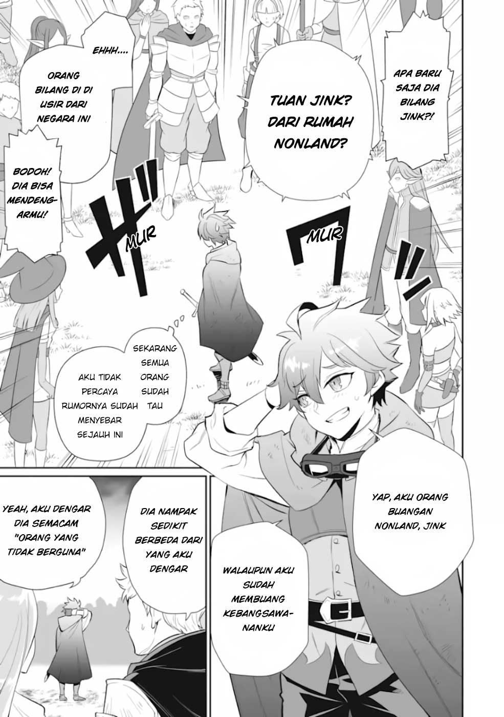Ochikobore Kuni o Deru ~ Jitsuwa sekai de 4 Hitome Chapter 02 Bahasa Indonesia