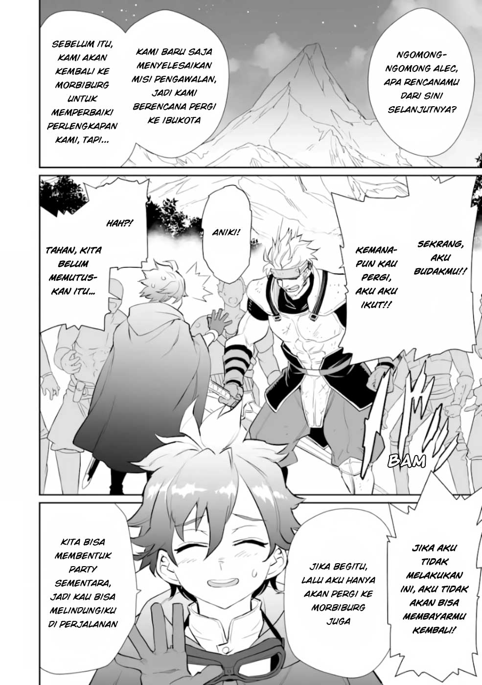 Ochikobore Kuni o Deru ~ Jitsuwa sekai de 4 Hitome Chapter 02 Bahasa Indonesia