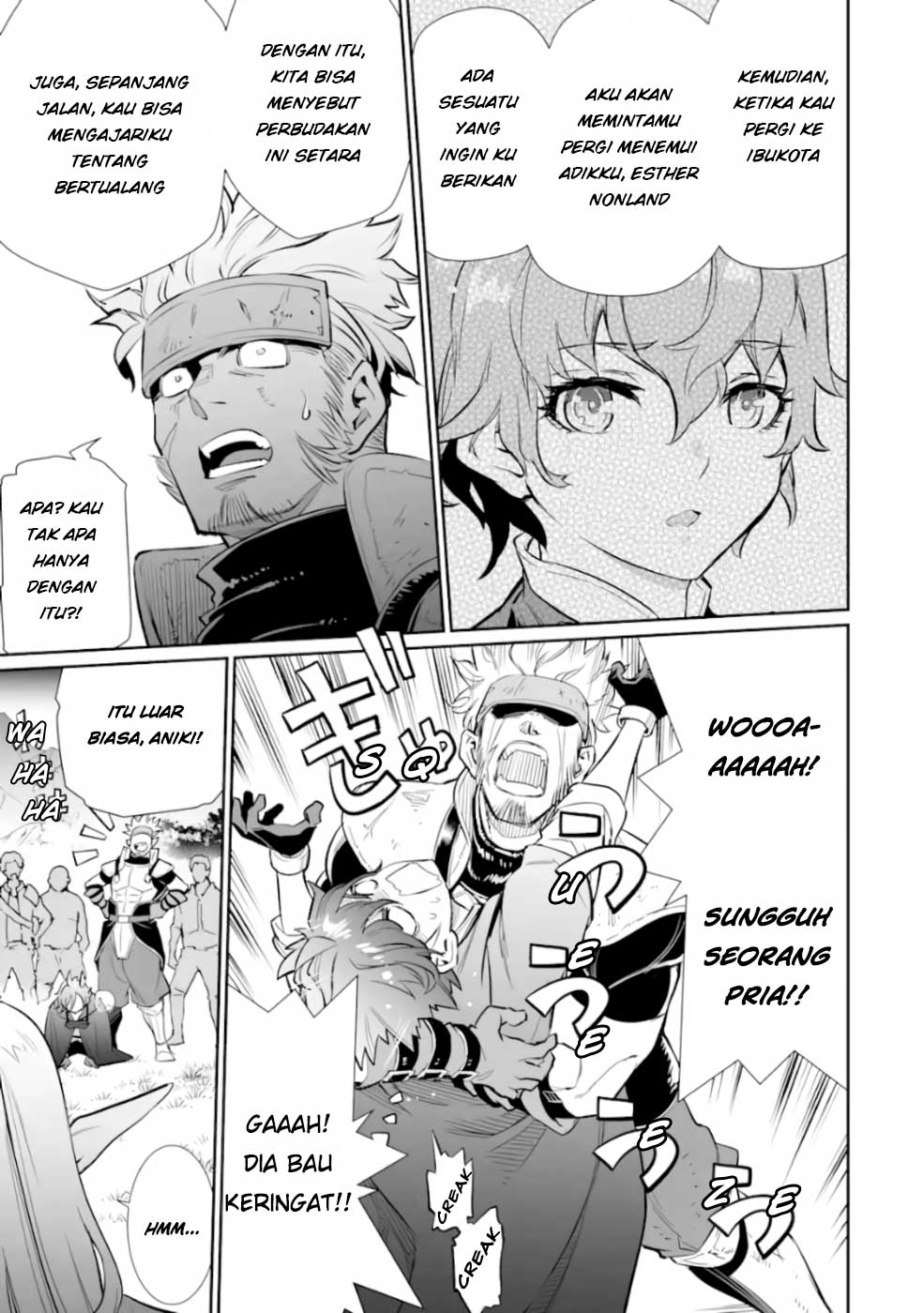 Ochikobore Kuni o Deru ~ Jitsuwa sekai de 4 Hitome Chapter 02 Bahasa Indonesia