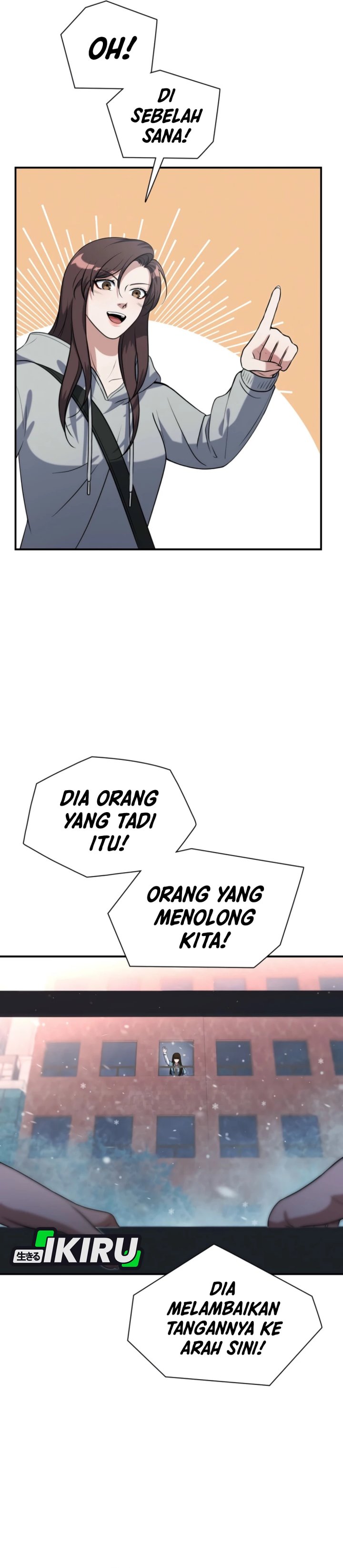 Office Worker in the Ice Age Apocalypse Chapter 14 Bahasa Indonesia