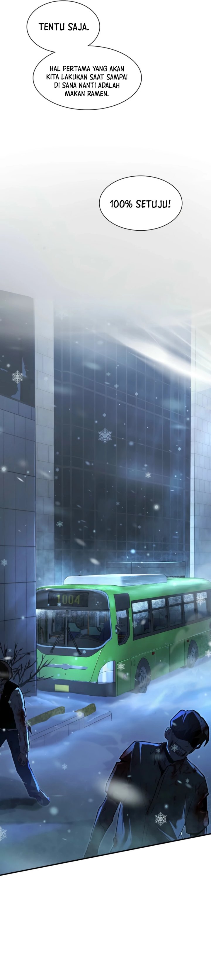 Office Worker in the Ice Age Apocalypse Chapter 14 Bahasa Indonesia