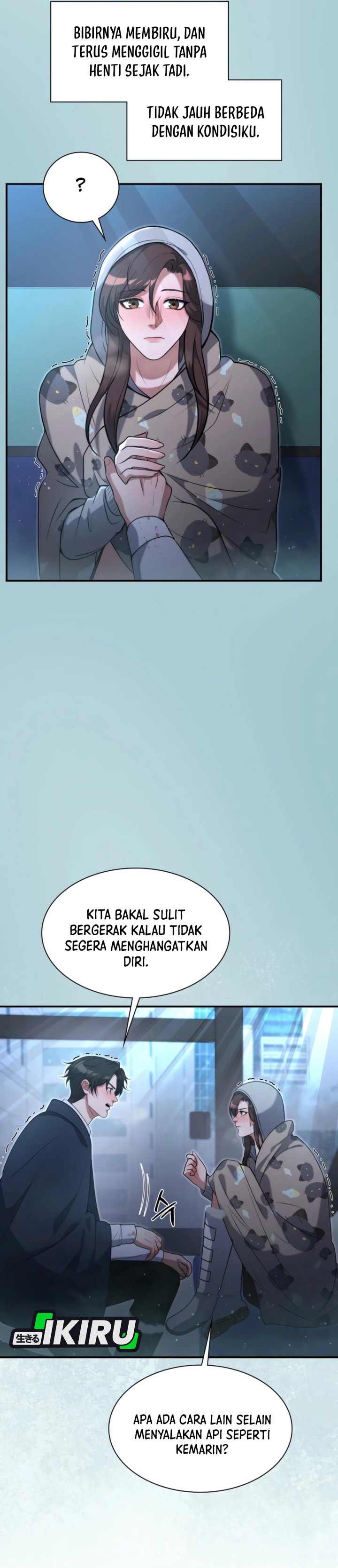 Office Worker in the Ice Age Apocalypse Chapter 14 Bahasa Indonesia