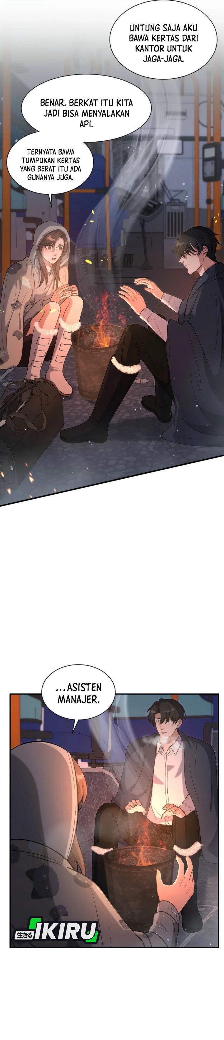 Office Worker in the Ice Age Apocalypse Chapter 14 Bahasa Indonesia