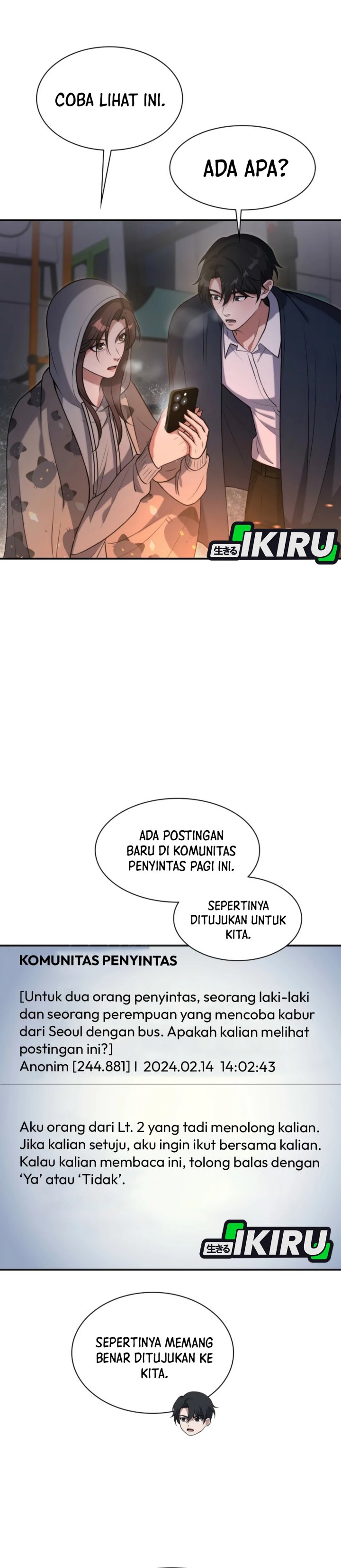 Office Worker in the Ice Age Apocalypse Chapter 14 Bahasa Indonesia