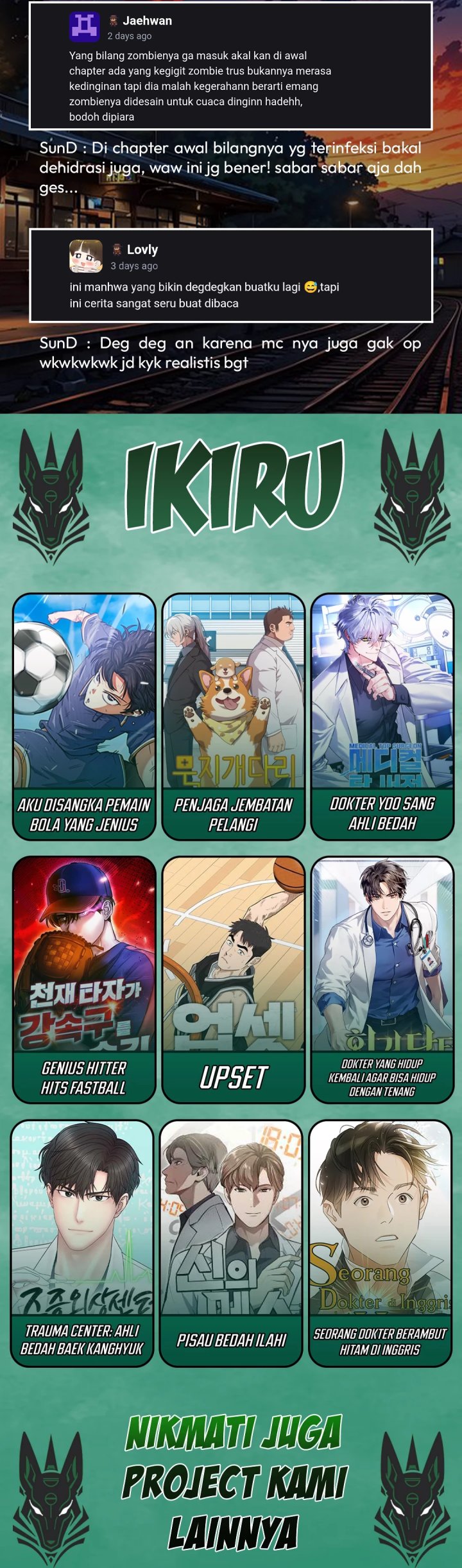 Office Worker in the Ice Age Apocalypse Chapter 14 Bahasa Indonesia